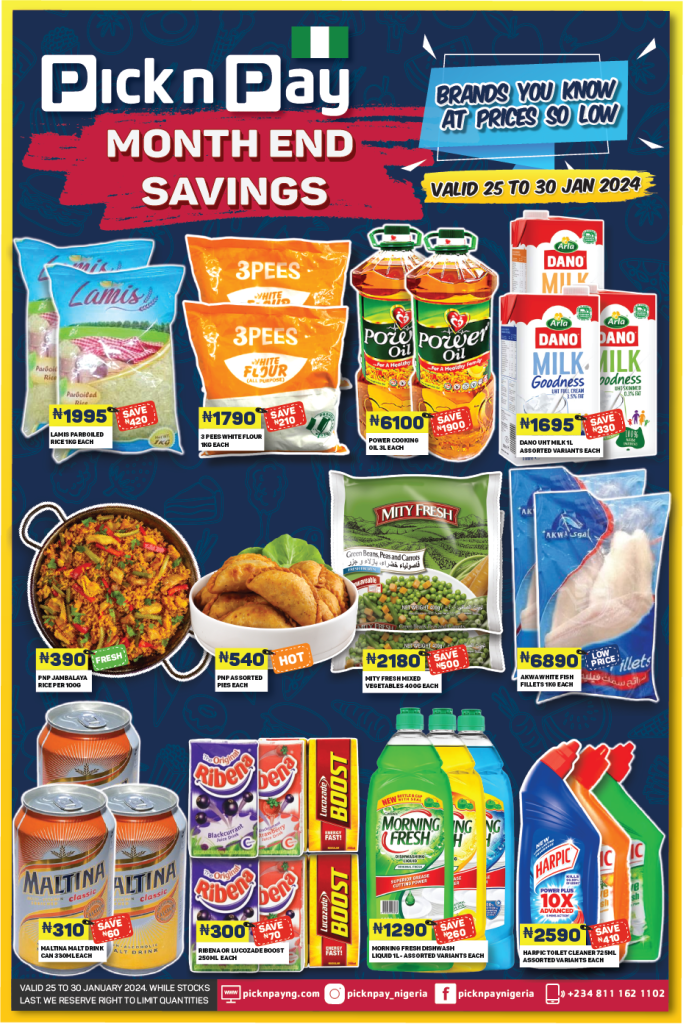 Promotions – Pick N Pay Nigeria